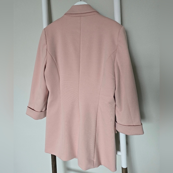 Jules & Leopold Blush Pink Women's Blazer + Free Top - Picture 5 of 10